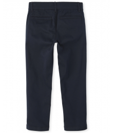 Childrens Place Navy Stretch Skinny Chino Trousers
